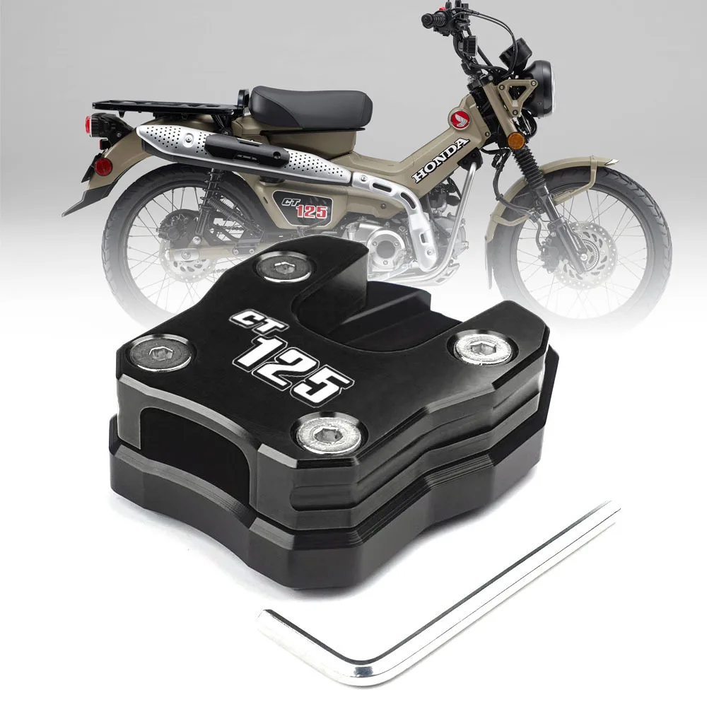 Suitable for Honda CT125 motorcycle modification extension foot pad support accessories plus-sized foot brace side support base
Suitable for Honda CT125 motorcycle modification extension foot pad support accessories plus-sized foot brace side support base