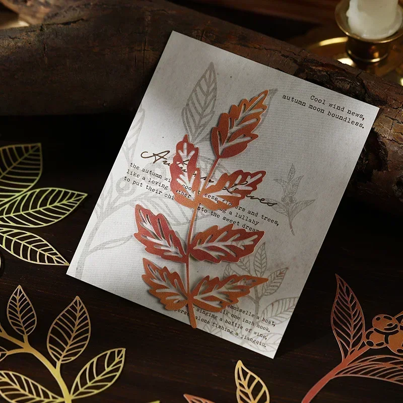 10Sheets Material Paper Leaves Skeleton Paper Sculptures Decoration Leafy Background Writing Priming Notebook 165*110MM
10Sheets Material Paper Leaves Skeleton Paper Sculptures Decoration Leafy Background Writing Priming Notebook 165*110MM