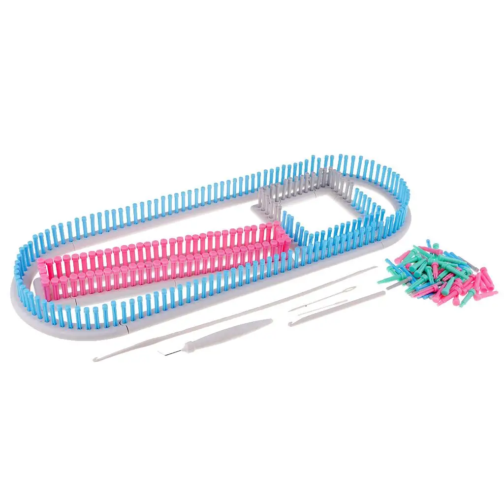 Knitting Loom Set Long Knitting Board Weave Yarn Kit DIY Tool for Hat/Scarf/Shawl/Sweater/Sock/ Knitter
Knitting Loom Set Long Knitting Board Weave Yarn Kit DIY Tool for Hat/Scarf/Shawl/Sweater/Sock/ Knitter