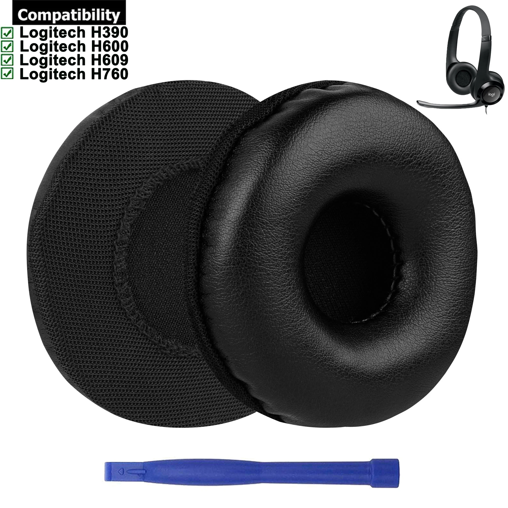 Сменные амбушюры QuickFit из Протеиновой кожи, амбушюры, подушечки, ремонтные детали для наушников Logitech H390 H600 H609
Сменные амбушюры QuickFit из Протеиновой кожи, амбушюры, подушечки, ремонтные детали для наушников Logitech H390 H600 H609