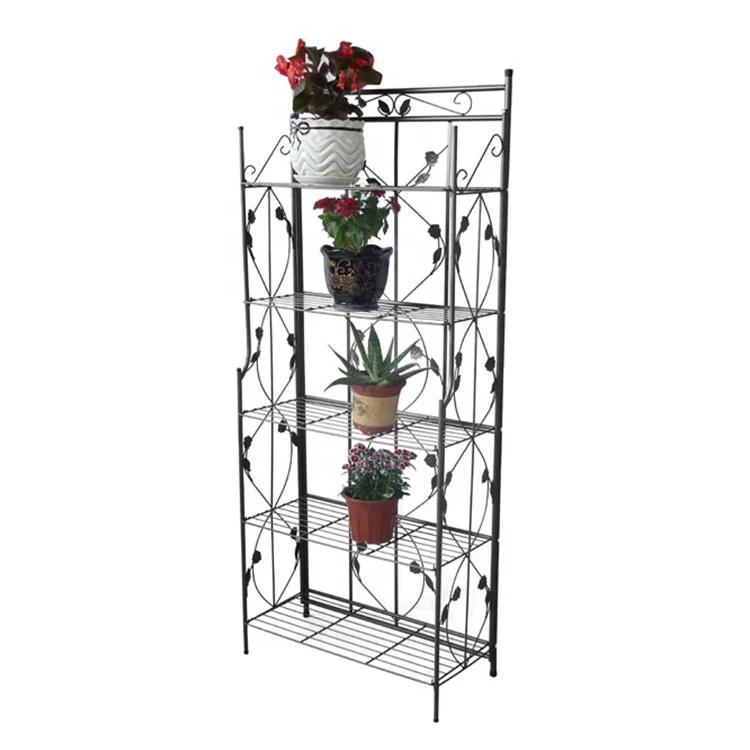 5 Tiered Plant Stand for Indoor Outdoor Metal Flower Shelf Display Rack Mult Bookshelf Holder for Living Room Balcony Garden
5 Tiered Plant Stand for Indoor Outdoor Metal Flower Shelf Display Rack Mult Bookshelf Holder for Living Room Balcony Garden