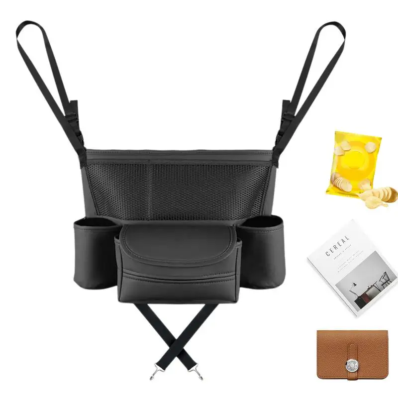 Car Handbag Holder Between Seats Multifunctional PU Leather Car Seat Organizer Storage Bag Seat Back Organizer Mesh Large
Car Handbag Holder Between Seats Multifunctional PU Leather Car Seat Organizer Storage Bag Seat Back Organizer Mesh Large