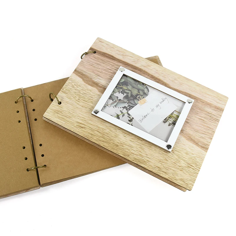 30Pages Wedding Guest Book Wooden Wedding Decoration Sign-in Book For Rusty Wedding DIY Personalized Gift Handmade Photo Album
30Pages Wedding Guest Book Wooden Wedding Decoration Sign-in Book For Rusty Wedding DIY Personalized Gift Handmade Photo Album