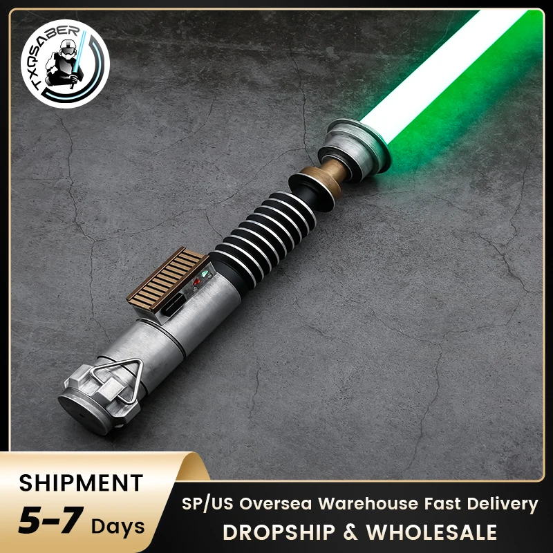 TXQSABER Neo Pixel Lightsaber Luke weatherd Replica SNV4 Proffie Smooth Swing Heavy Dueling Lightsaber Blaster Metal Cosplay 
TXQSABER Neo Pixel Lightsaber Luke weatherd Replica SNV4 Proffie Smooth Swing Heavy Dueling Lightsaber Blaster Metal Cosplay