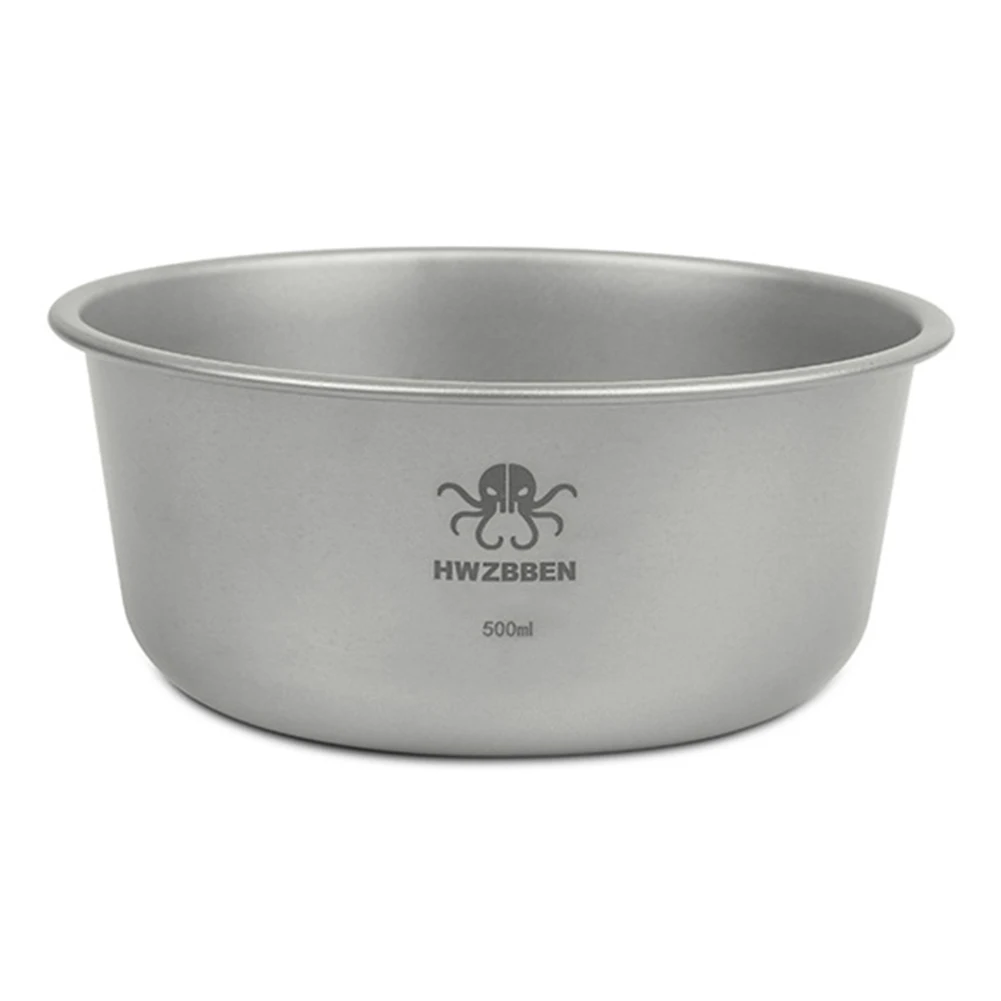 Titanium Bowl for Outdoor Adventures Lightweight Corrosion Resistant 500ml Capacity Ideal for Camping Picnic Hiking
Titanium Bowl for Outdoor Adventures Lightweight Corrosion Resistant 500ml Capacity Ideal for Camping Picnic Hiking