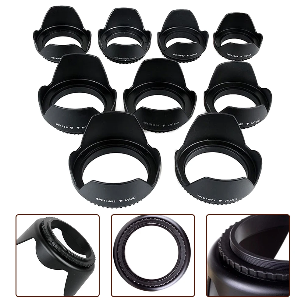 Lotus Petal Type Sunshade 49 52 55 58 62 67 72 77 82mm Screwed Flower Petal Sunshade Lens Hood For Sony Camara Accessories
Lotus Petal Type Sunshade 49 52 55 58 62 67 72 77 82mm Screwed Flower Petal Sunshade Lens Hood For Sony Camara Accessories