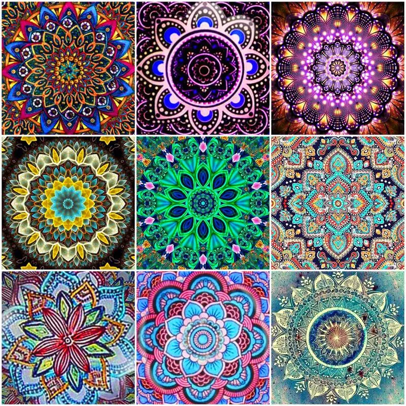 CHENISTORY Oil Painting By Numbers Mandala Drawing On Canvas Pictures By Numbers Painting Wall Art
CHENISTORY Oil Painting By Numbers Mandala Drawing On Canvas Pictures By Numbers Painting Wall Art