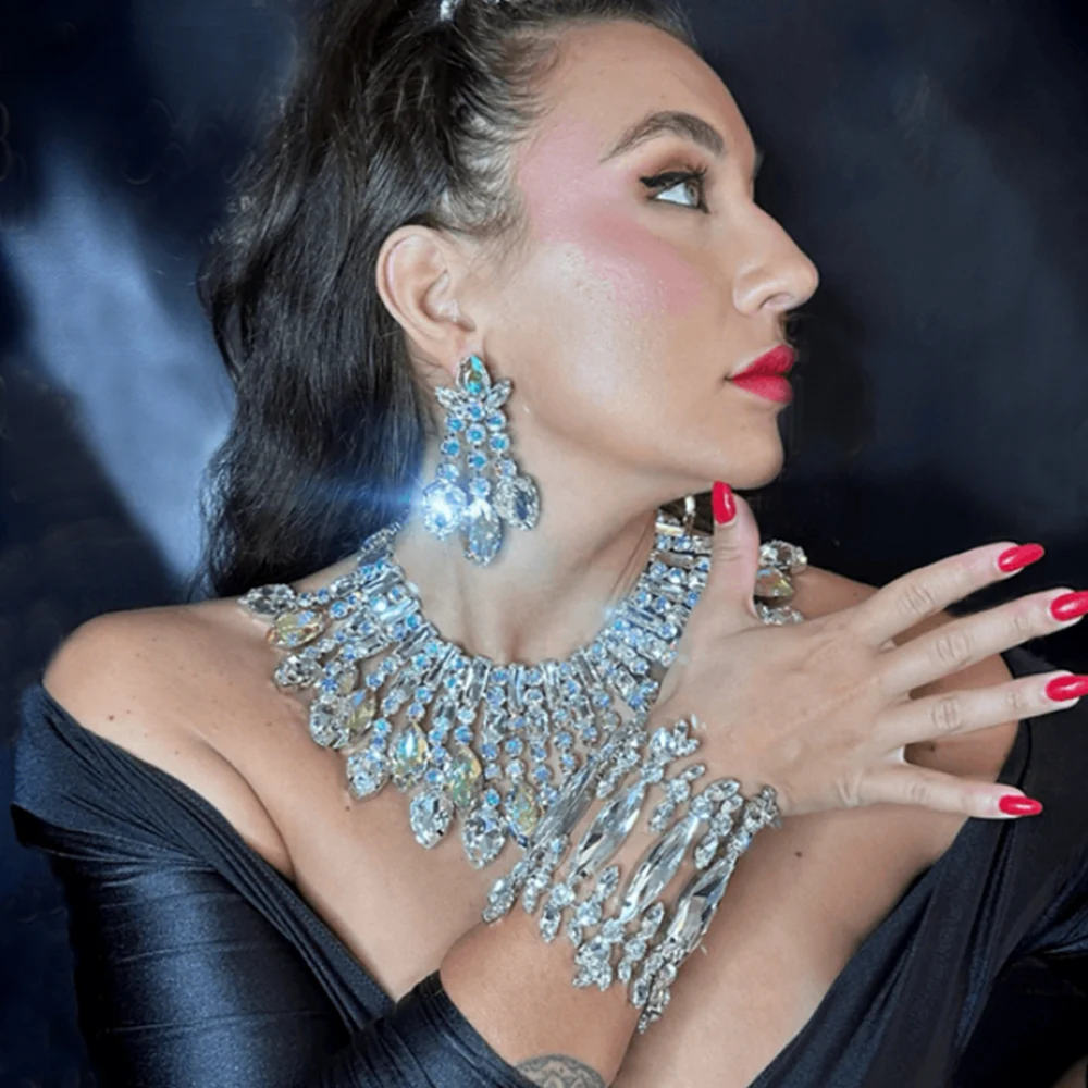 Oversize Geometric Jewelry Set Piercing Drag Queen Ornament Bling Boho Pendant Rhinestone Necklace Earrings Set Party 3 Mallzona S3ac1954e32ca48498221272360f63334q Oversize Geometric Jewelry Set Piercing Drag Queen Ornament Bling Boho Pendant Rhinestone Necklace Earrings Set Party Mallzona
