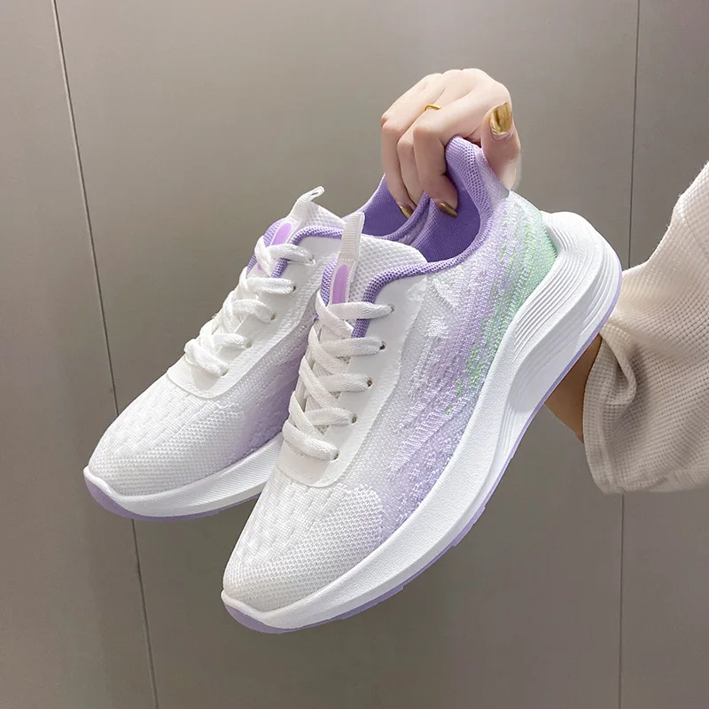Women's Shoes Trendy Breathable Thick Soled Ladies Sports Sneakers Fashion Durable Design Comfort Travel Females Casual Shoes
Women's Shoes Trendy Breathable Thick Soled Ladies Sports Sneakers Fashion Durable Design Comfort Travel Females Casual Shoes