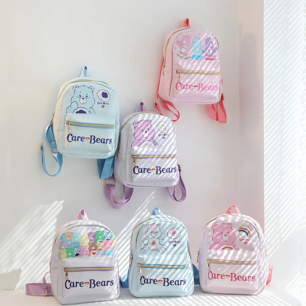 CareBear Rainbow Bear Children's Backpack Girls Casual Care Bear Cartoon Cute Printed Leather Waterproof Large Capacity Backpack
CareBear Rainbow Bear Children's Backpack Girls Casual Care Bear Cartoon Cute Printed Leather Waterproof Large Capacity Backpack