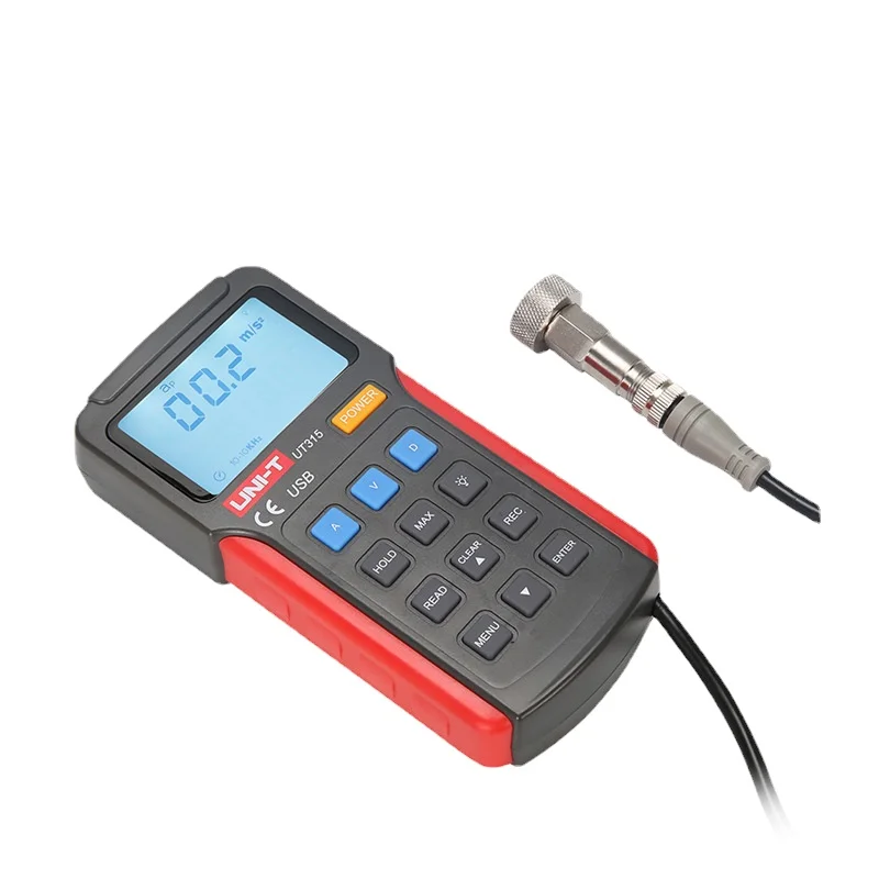 Handheld Vibration Meter UT311/UT312/UT315A Digital Vibrometer Vibration Measurement
Handheld Vibration Meter UT311/UT312/UT315A Digital Vibrometer Vibration Measurement