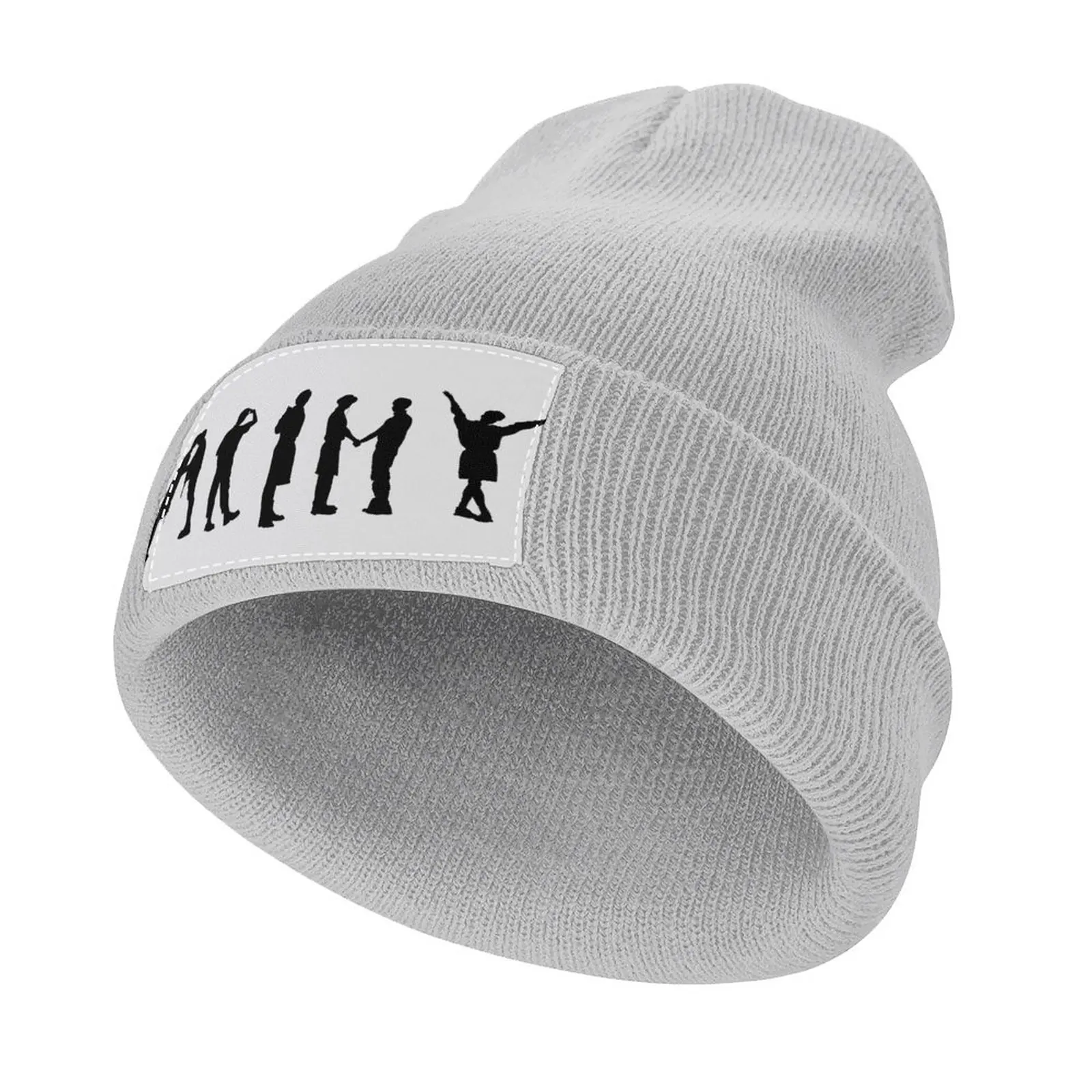 

Butter ARMY silhouette, Butter illustration stickers Knitted Hat Rugby Fluffy Hat Dropshipping Boy Child Hat Women's