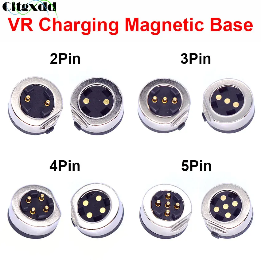 1PCS 2/3/4/5P Round Magnet Suction Spring Pogo Pin Connector Male and Female Probe DC Power Magnet Charging Base For VR Glasses
1PCS 2/3/4/5P Round Magnet Suction Spring Pogo Pin Connector Male and Female Probe DC Power Magnet Charging Base For VR Glasses