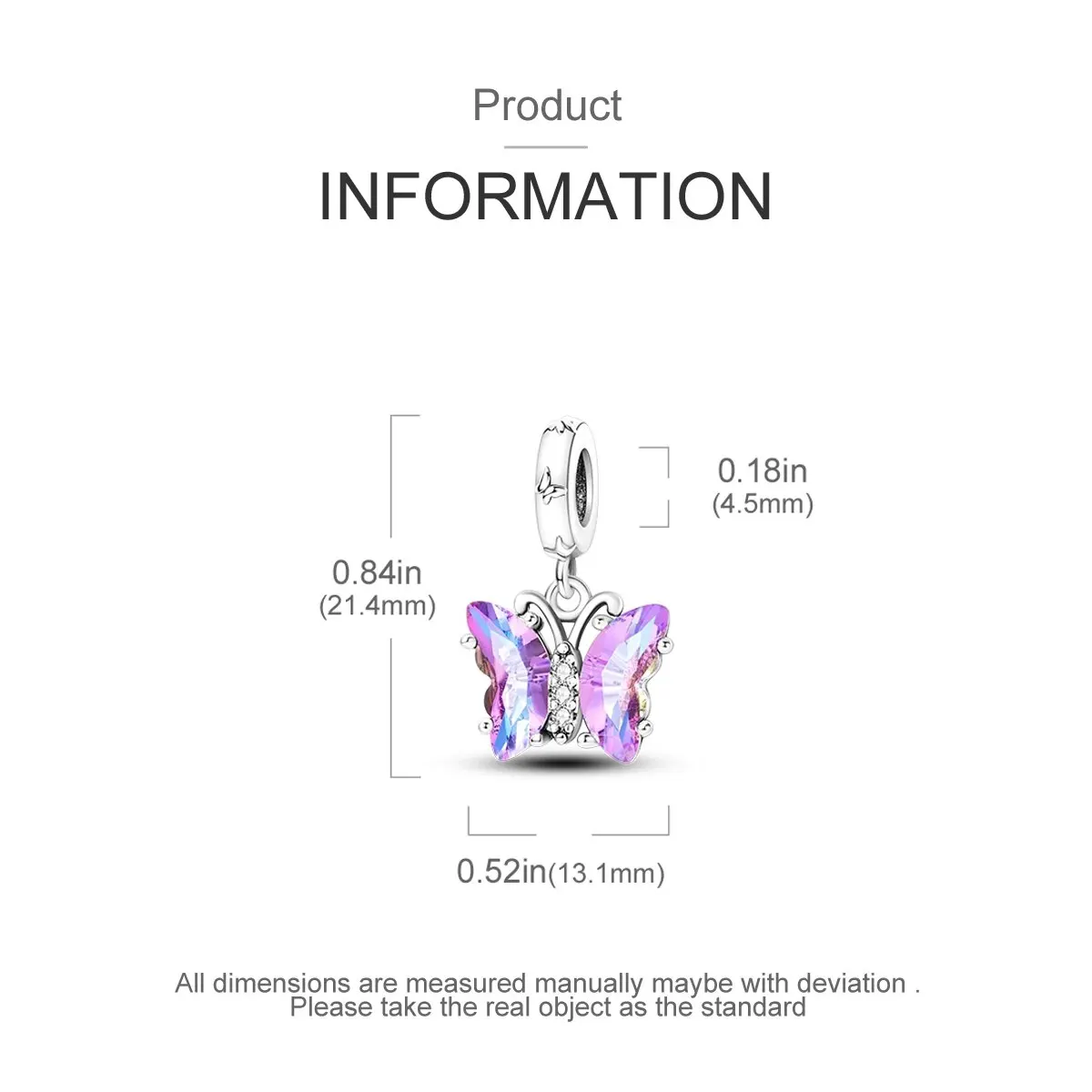 MULA 1PC Silver Plated Charms Firefly Butterfly Flower Fit Original Beads DIY Fashion Jewelry MULA 1PC Silver Plated Charms Firefly Butterfly Flower Fit Original Beads DIY Fashion Jewelry