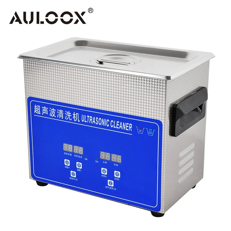 Digital Ultrasonic Cleaner 3.2L 120W Stainless Bath Timer Heater Adjustable Ultrasound Washer for Home Parts Dental Tools Makeup
Digital Ultrasonic Cleaner 3.2L 120W Stainless Bath Timer Heater Adjustable Ultrasound Washer for Home Parts Dental Tools Makeup
