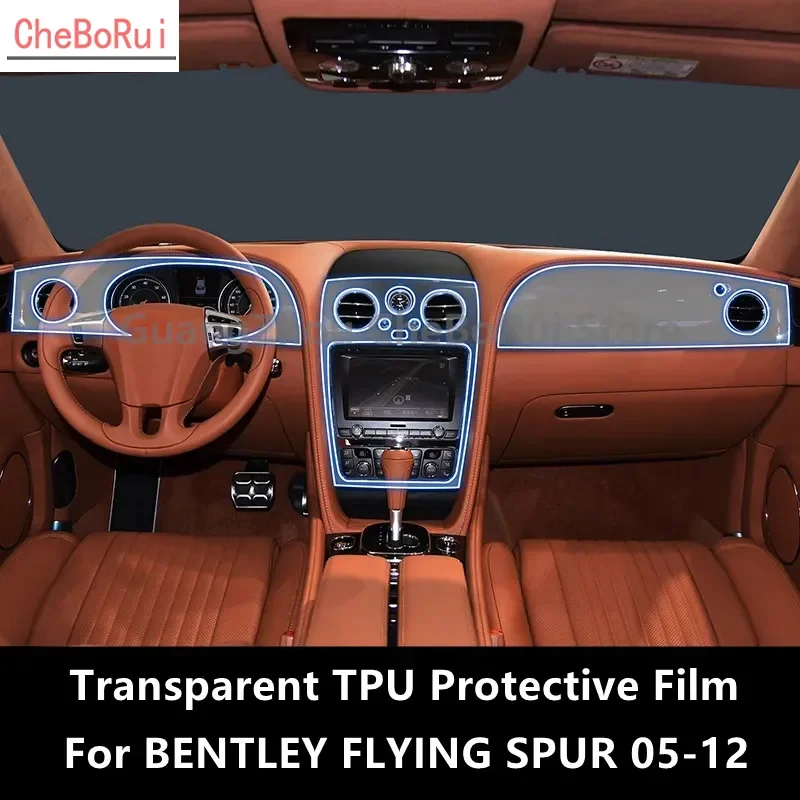 For BENTLEY FLYING SPUR 05-12 Car Interior Center Console Transparent TPU Protective Film Anti-scratch Repair Film Accessories
For BENTLEY FLYING SPUR 05-12 Car Interior Center Console Transparent TPU Protective Film Anti-scratch Repair Film Accessories