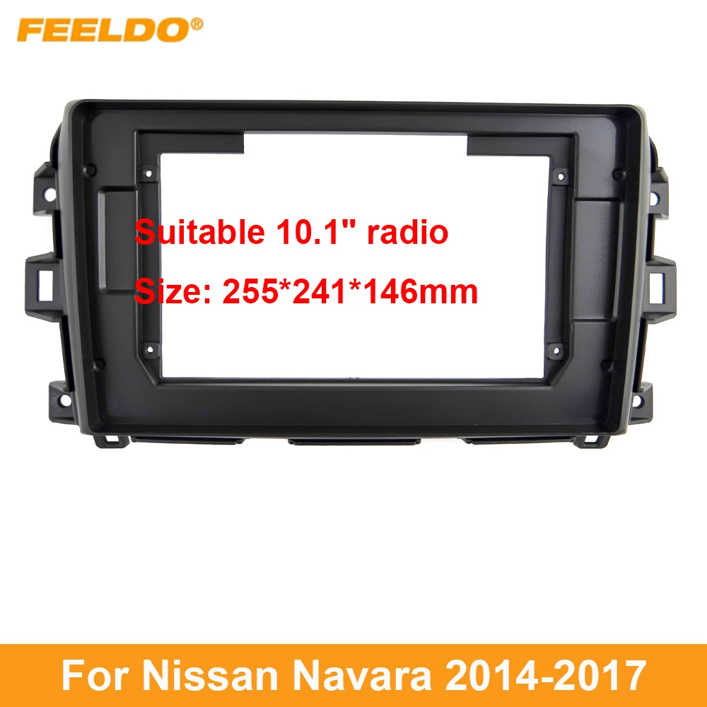 Автомобильная акустическая пластина FEELDO, 2Din, рамка для Nissan Navara 14-17 10,1 дюйма, большой экран, радио, стерео
Автомобильная акустическая пластина FEELDO, 2Din, рамка для Nissan Navara 14-17 10,1 дюйма, большой экран, радио, стерео