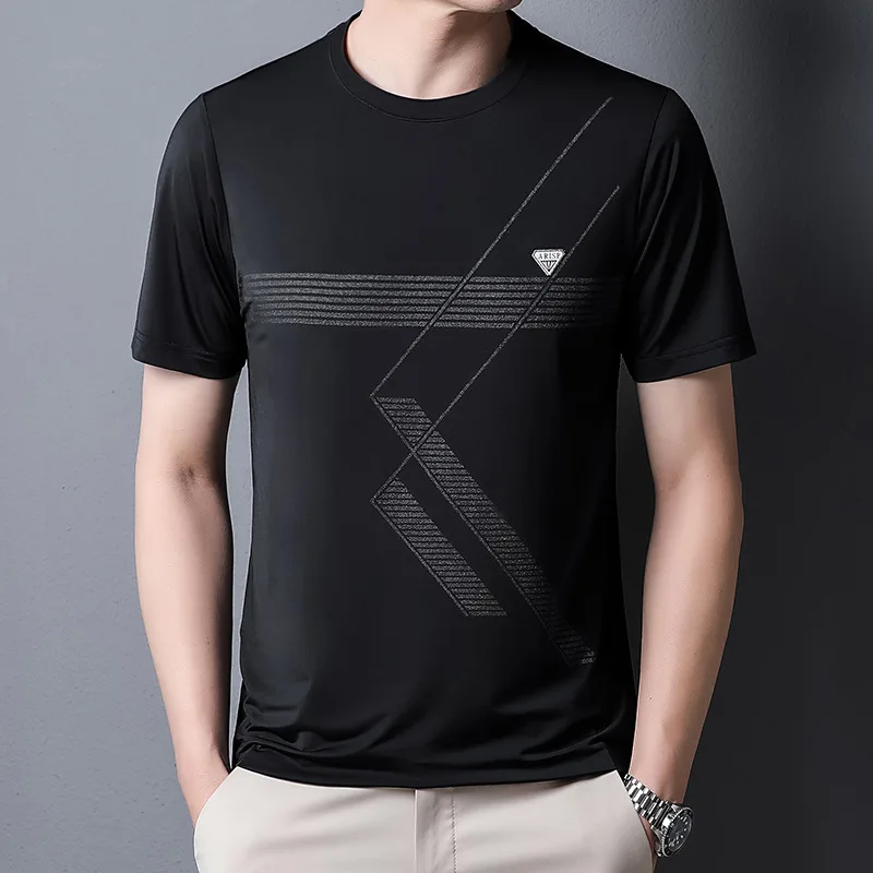 Male 2023 Summertt-shirt New Short Sleeve Korean Fashion Casual Thin Round Neck Men
Male 2023 Summertt-shirt New Short Sleeve Korean Fashion Casual Thin Round Neck Men
