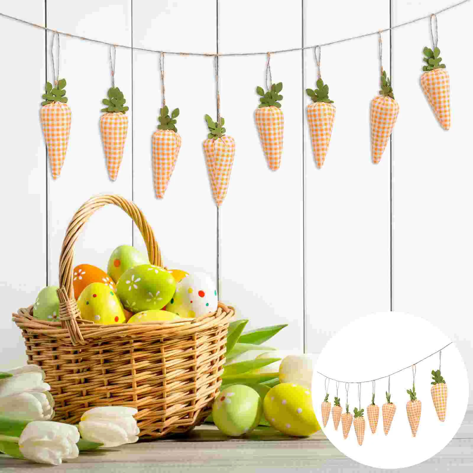 Home Decor Easter Carrot Hanging Ornament and Garland Decoration for Kitchen Party and DIY Crafts
Home Decor Easter Carrot Hanging Ornament and Garland Decoration for Kitchen Party and DIY Crafts