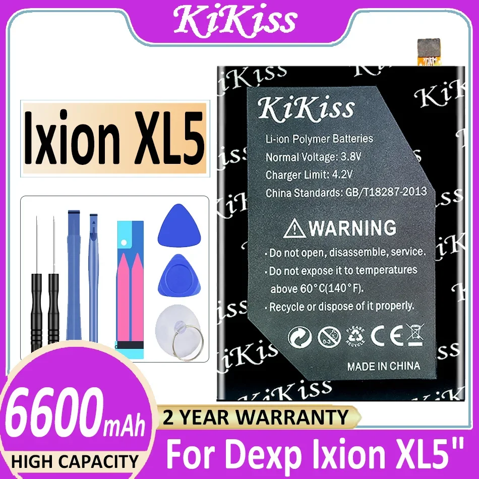 Аккумулятор XL 5 6600 мАч для Dexp Ixion XL5, аккумулятор + Бесплатные инструменты
Аккумулятор XL 5 6600 мАч для Dexp Ixion XL5, аккумулятор + Бесплатные инструменты