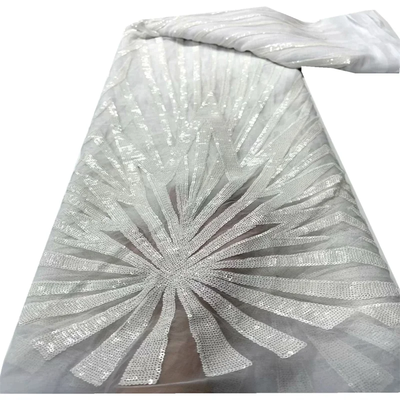 2023 High Quality French Tulle Lace Fabric With Sequins African Net Lace 5yards Nigerian Lace Fabrics For Wedding Sewing FYU53
2023 High Quality French Tulle Lace Fabric With Sequins African Net Lace 5yards Nigerian Lace Fabrics For Wedding Sewing FYU53