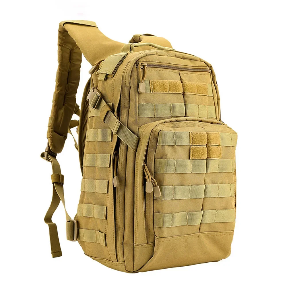 

Tactical Backpack 3 Day Assault Pack Molle Bag 20~35L Large Outdoor Waterproof Hiking Camping Travel 600D Rucksack