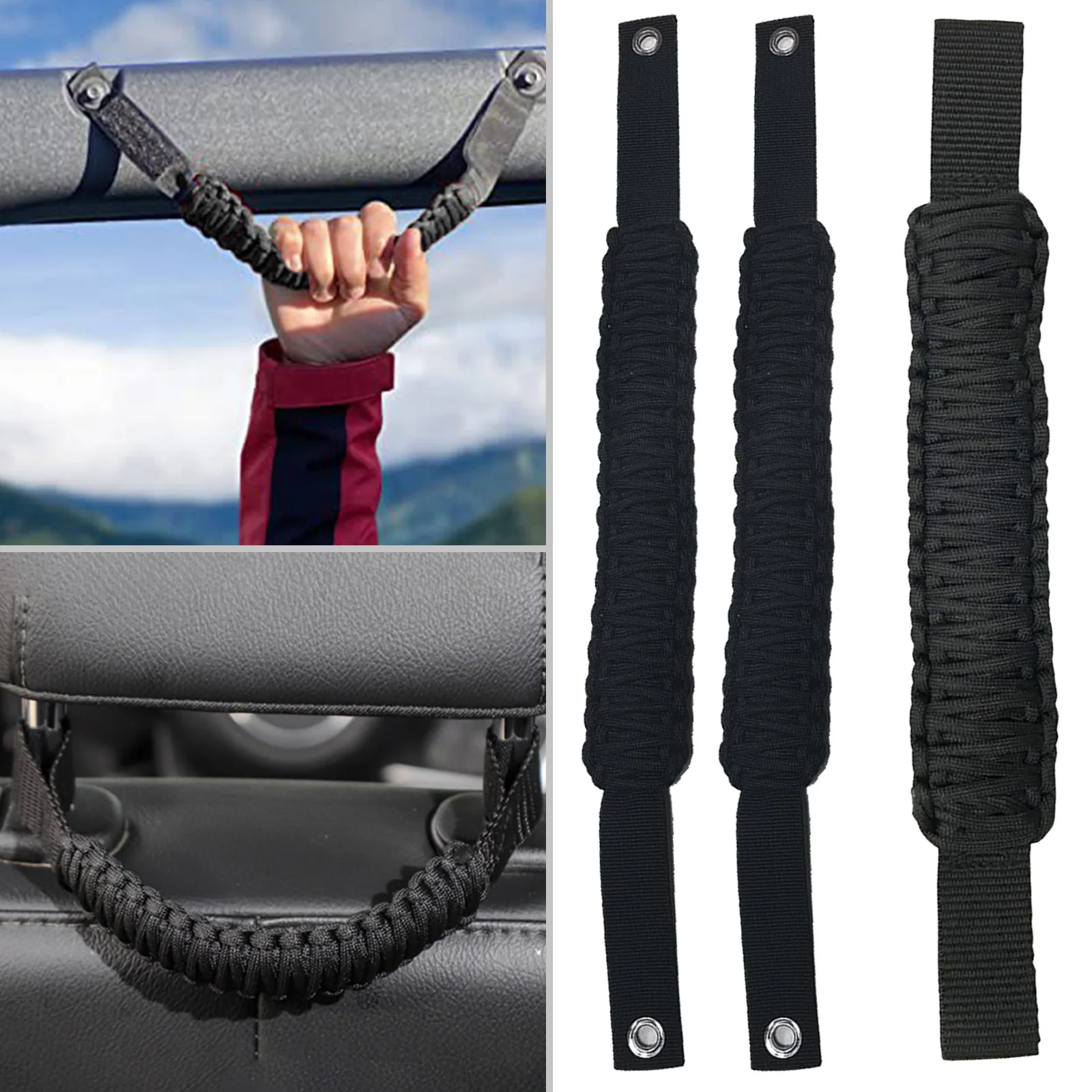 Рулонные рукоятки Paracord 3 шт., ручка для захвата с ручкой заднего сиденья, черная для Ford Bronco, аксессуары 2021 2022
Рулонные рукоятки Paracord 3 шт., ручка для захвата с ручкой заднего сиденья, черная для Ford Bronco, аксессуары 2021 2022