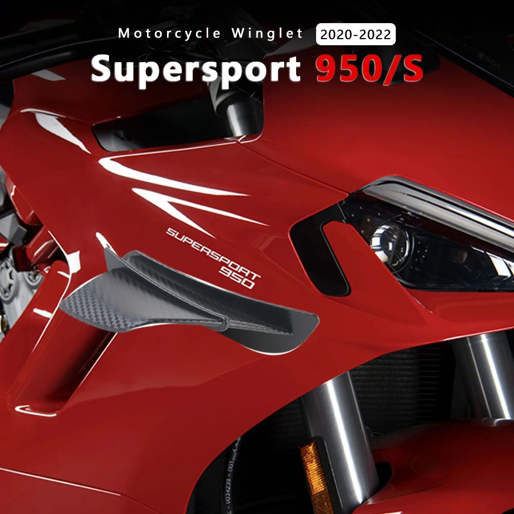 Motorcycle Winglet Aerodynamic Wing Kit Spoiler for Ducati Supersport 950S 2022 950 2017-2021 Panigale 1199 1299 Accessories
Motorcycle Winglet Aerodynamic Wing Kit Spoiler for Ducati Supersport 950S 2022 950 2017-2021 Panigale 1199 1299 Accessories