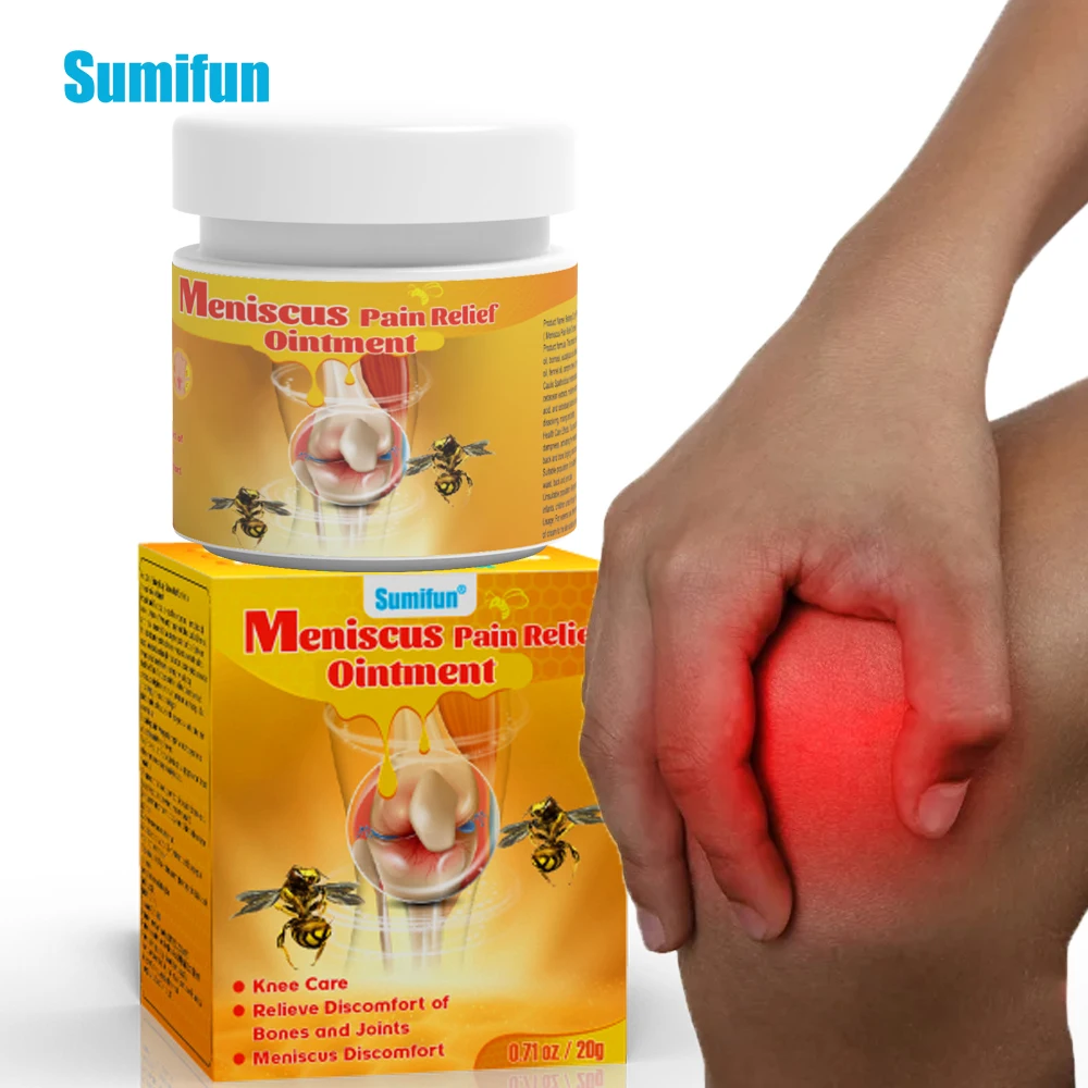 20g Sumifun Meniscus Analgesic Bee Venom Cream Synovitis Knee Pain Relief Ointment Joint Muscle Ache Care Plaster
20g Sumifun Meniscus Analgesic Bee Venom Cream Synovitis Knee Pain Relief Ointment Joint Muscle Ache Care Plaster