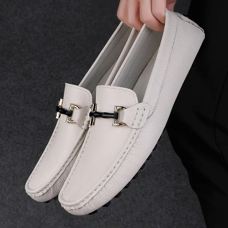 Moccasins Simple and High-End Loafers Men's Business Lazy Driving Shoes British Casual Shoes
Moccasins Simple and High-End Loafers Men's Business Lazy Driving Shoes British Casual Shoes