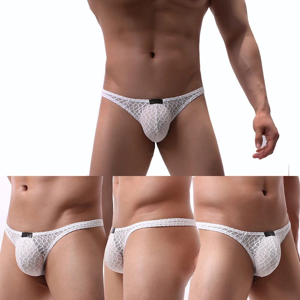 Men's Sexy Transparent Lace Men's Panties Thong G-String T-Back Men's Breathable Shorts Tunks Underwear Leopard Panties New
Men's Sexy Transparent Lace Men's Panties Thong G-String T-Back Men's Breathable Shorts Tunks Underwear Leopard Panties New