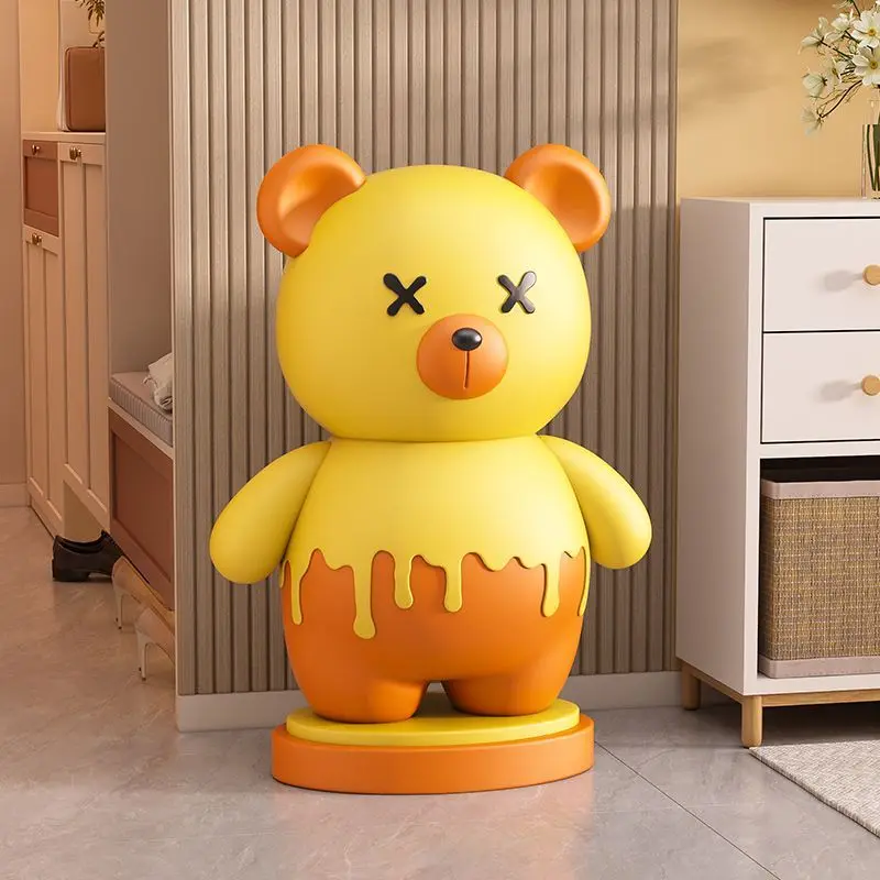 Cartoon Violent Bear Floor-standing Sculpture Ornament, Decoration Next To The TV Cabinet and Sofa in The Living Room, Home Gift
Cartoon Violent Bear Floor-standing Sculpture Ornament, Decoration Next To The TV Cabinet and Sofa in The Living Room, Home Gift