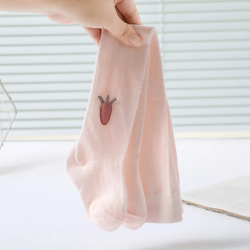 Summer Girls Pantyhose Soft Cotton Breathable Mesh Carrot Decor Tights Stockings Princess Kids Anti-mosquito Leggings
Summer Girls Pantyhose Soft Cotton Breathable Mesh Carrot Decor Tights Stockings Princess Kids Anti-mosquito Leggings