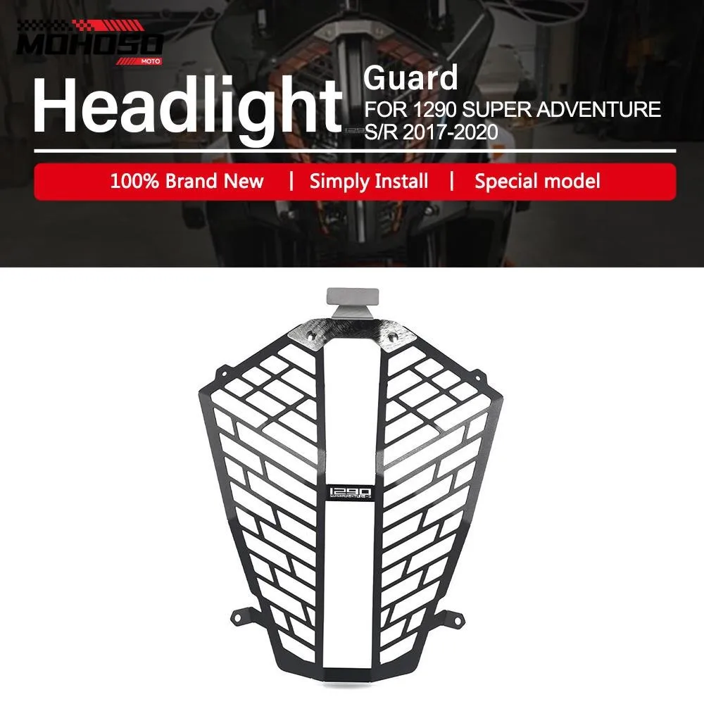 For 1290 Super Adventure ADV S R 2017-2021 2020 Headlight Protector Grille Guard Cover Protection Grill Motorcycle Accessories
For 1290 Super Adventure ADV S R 2017-2021 2020 Headlight Protector Grille Guard Cover Protection Grill Motorcycle Accessories