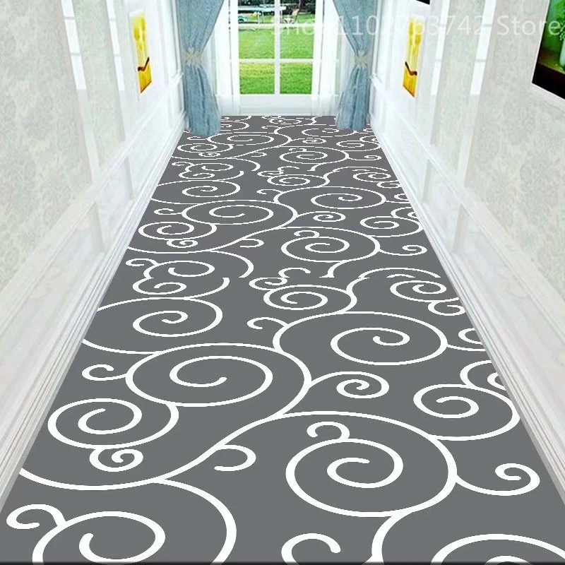 

Light Luxury Hall Runner Long Corridor Carpets Living Room Decoration Home Aisle Passageway Entrance Door Mat Long Area Rugs