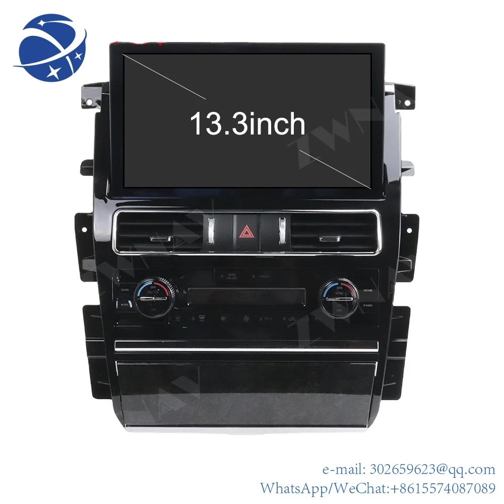 Yyhc13.3 " Vertical Screen For Nissan Patrol Y62 Armada 2010-2020 Car Multimedia DVD Player Navigator Unit Stereo Android Radio
Yyhc13.3 " Vertical Screen For Nissan Patrol Y62 Armada 2010-2020 Car Multimedia DVD Player Navigator Unit Stereo Android Radio