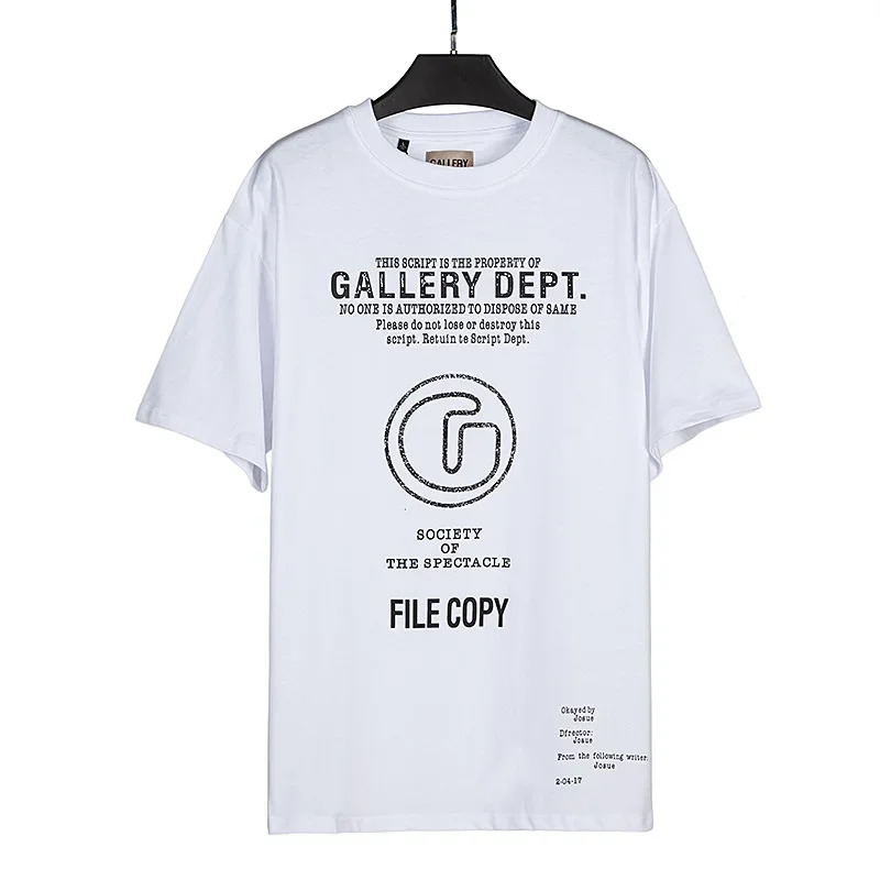 Hot GALLERY DEPT fashion trend luxury summer new ladies hip hop street cotton t-shirt gym short sleeve shirt round neck sportswe
Hot GALLERY DEPT fashion trend luxury summer new ladies hip hop street cotton t-shirt gym short sleeve shirt round neck sportswe