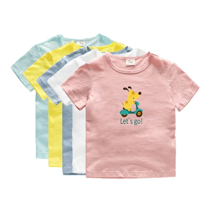 Kids Boys T-shirt New Animal Dog Design Baby 100% Cotton Tops Summer Clothing Toddler Fashion T-shirt Cute Children Play Clothes
Kids Boys T-shirt New Animal Dog Design Baby 100% Cotton Tops Summer Clothing Toddler Fashion T-shirt Cute Children Play Clothes