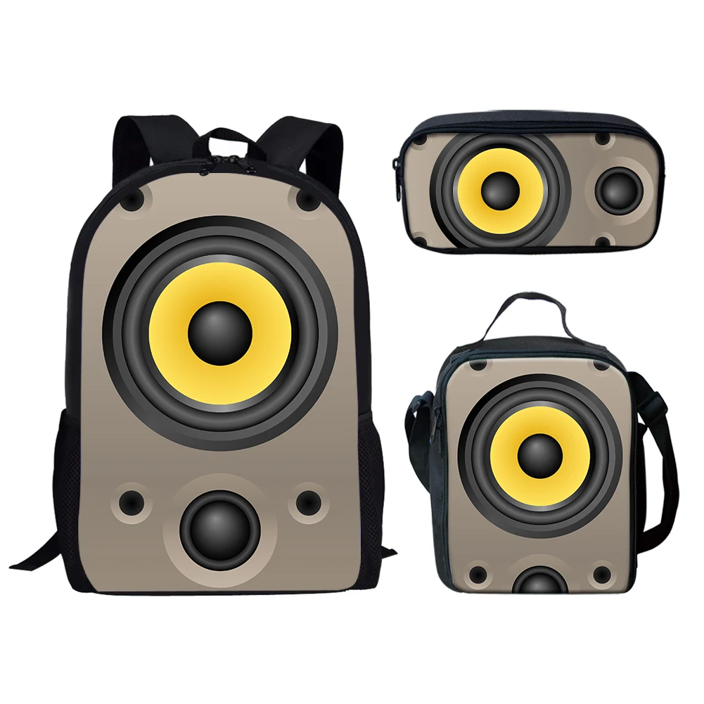 Hip Hop Youthful Audio Speaker Pattern 3D Print 3pcs/Set Student Travel bags Laptop Daypack Backpack Lunch Bag Pencil Case
Hip Hop Youthful Audio Speaker Pattern 3D Print 3pcs/Set Student Travel bags Laptop Daypack Backpack Lunch Bag Pencil Case