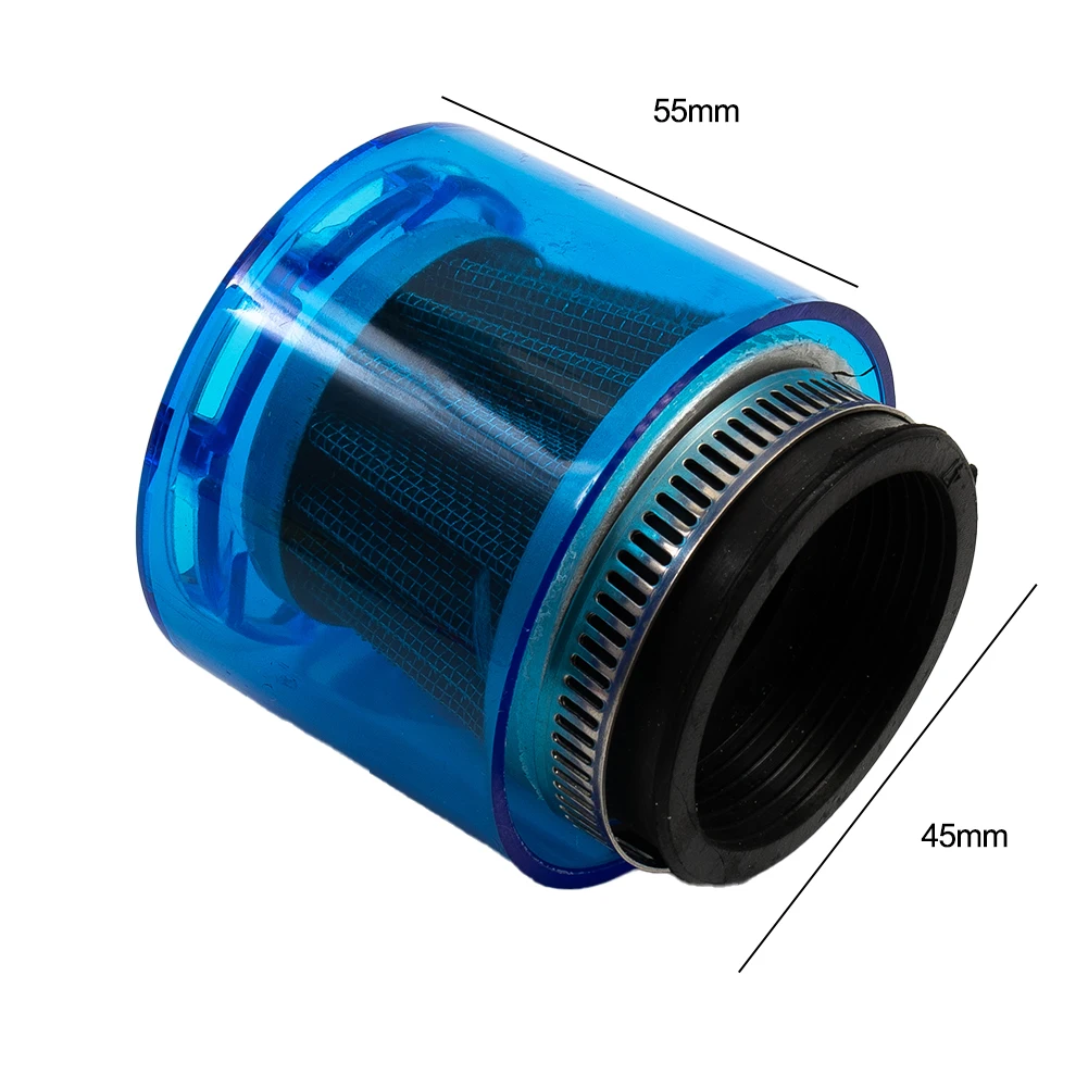 45mm Air Filter 50cc 110cc 125cc ATV Accessories Blue For QUAD Dirt Bike Replacement Replaces W/ Plastic Cover
45mm Air Filter 50cc 110cc 125cc ATV Accessories Blue For QUAD Dirt Bike Replacement Replaces W/ Plastic Cover