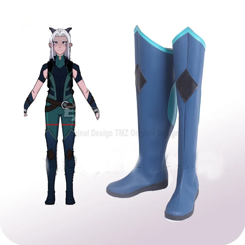 Обувь для косплея Dragon Prince Rayla, сапоги, аксессуары для костюма на Хэллоуин, карнавал, вечеринку
Обувь для косплея Dragon Prince Rayla, сапоги, аксессуары для костюма на Хэллоуин, карнавал, вечеринку