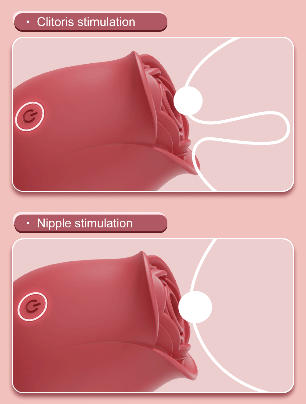 Rose Shape Vagina Sucking Vibrator Female Nipple Sucker Oral Licking Clitoris Clit Stimulation Powerful for Women Adult Sex Toys Rose Shape Vagina Sucking Vibrator Female Nipple Sucker Oral Licking Clitoris Clit Stimulation Powerful for Women Adult Sex Toys