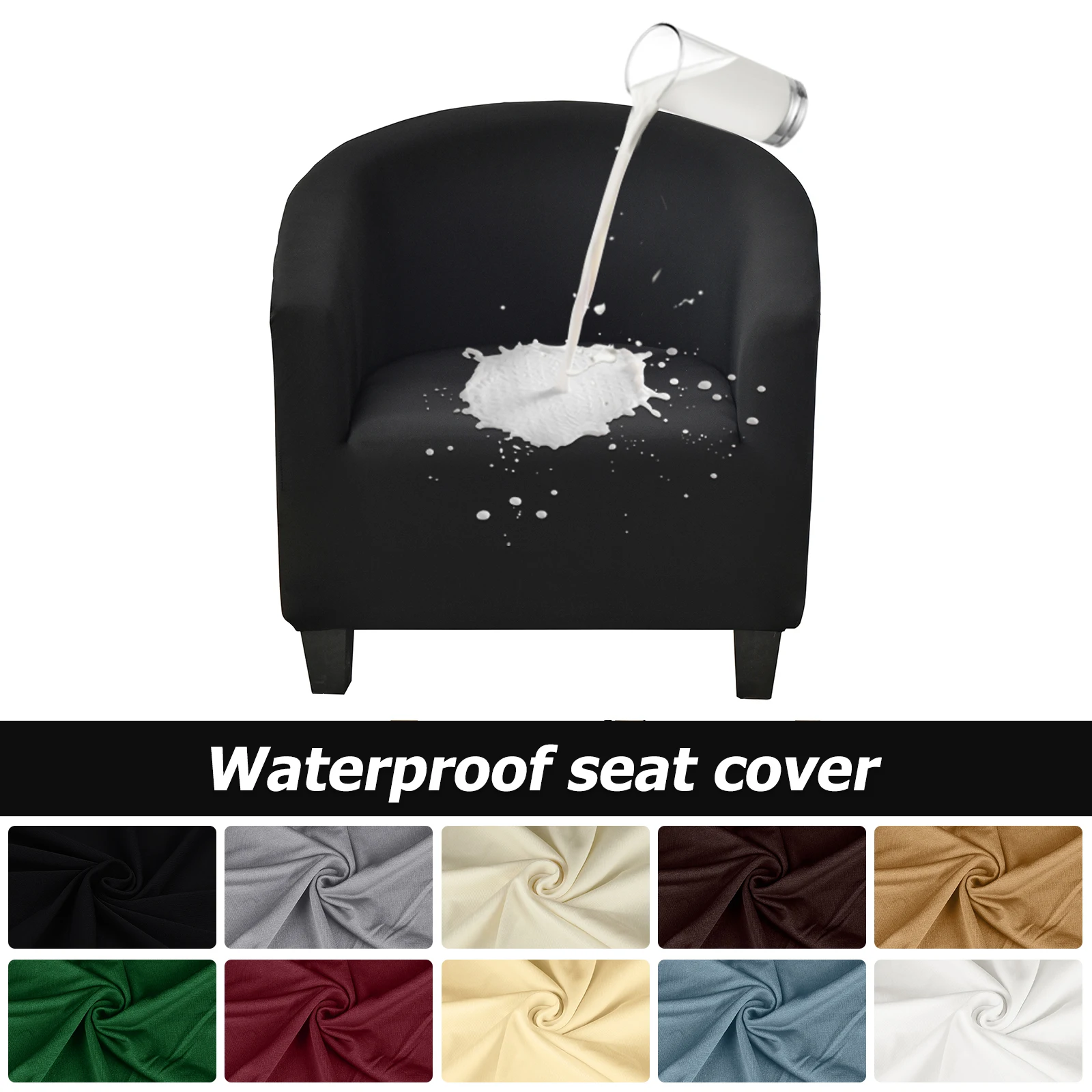 Waterproof Single Sofa Cover Relax Stretch Tub Cover Seater Club Couch Slipcover For Home Living Room Armchair Protector Cover
Waterproof Single Sofa Cover Relax Stretch Tub Cover Seater Club Couch Slipcover For Home Living Room Armchair Protector Cover
