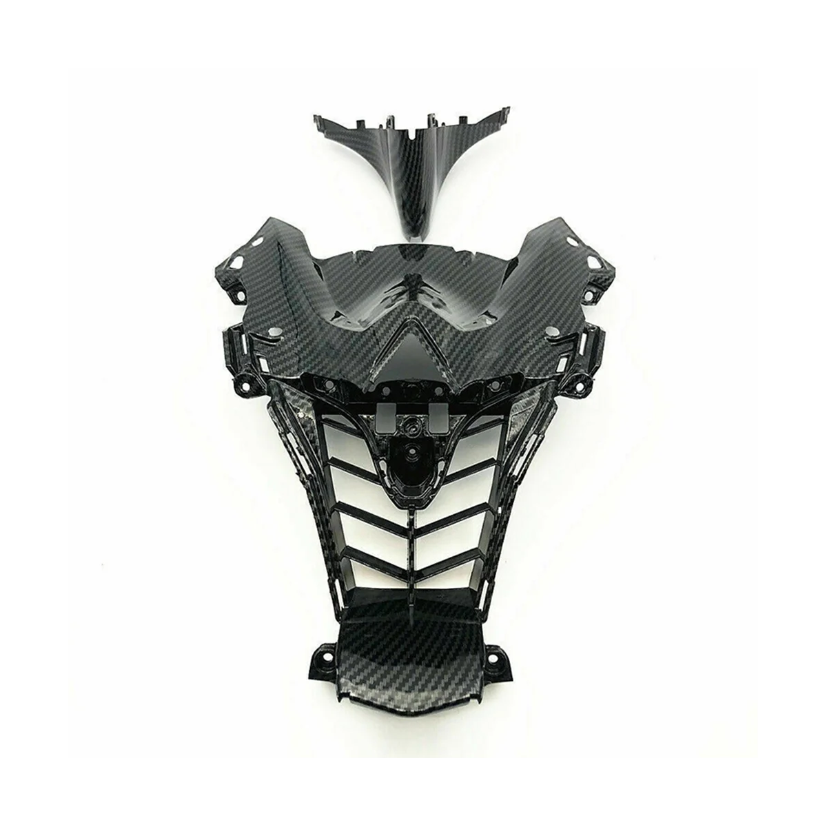 

Motorcycle Middle Front Upper Nose Fairing for YZF R6 2008-2016 Carbon Fiber Cowl