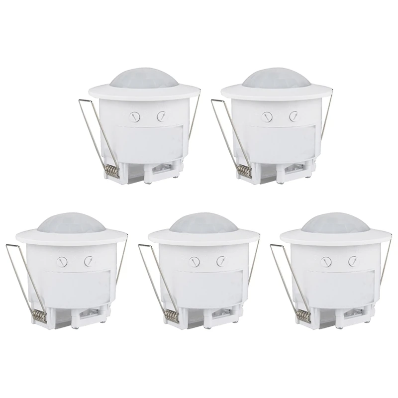 5X 110V-220V 360° Infrared Recessed PIR Ceiling Motion Sensor Detector Light Switch, Motion Light Sensor
5X 110V-220V 360° Infrared Recessed PIR Ceiling Motion Sensor Detector Light Switch, Motion Light Sensor