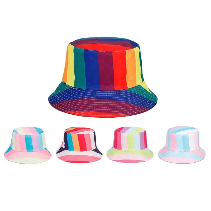 2023 Four Seasons Cotton Colour Stripe Print Bucket Hat Fisherman Hat Outdoor Travel Sun Cap for Men and Women 196
2023 Four Seasons Cotton Colour Stripe Print Bucket Hat Fisherman Hat Outdoor Travel Sun Cap for Men and Women 196
