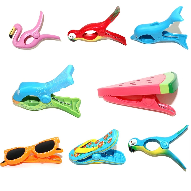 Cute Plastic Beach Towels Clips For Sunbeds Sun Lounger Animal Decorative Clothes Pegs Pins Large Drying Racks Retaining Clip
Cute Plastic Beach Towels Clips For Sunbeds Sun Lounger Animal Decorative Clothes Pegs Pins Large Drying Racks Retaining Clip