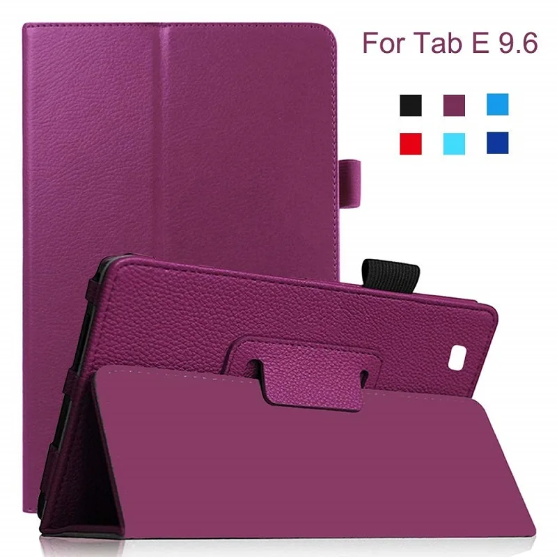 

Tab E 9.6 Inch PU Leather Stand Flip Cover Case For Samsung Galaxy Tab E 9.6" T560 T561 SM-T560 Tablet Funda