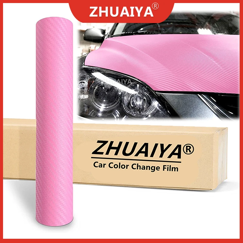 Car Color Change Film 3D Carbon Fiber Pink Textured Matte Car Auto Motorcycle Vinyl Wrap Sticker Decal Film
Car Color Change Film 3D Carbon Fiber Pink Textured Matte Car Auto Motorcycle Vinyl Wrap Sticker Decal Film