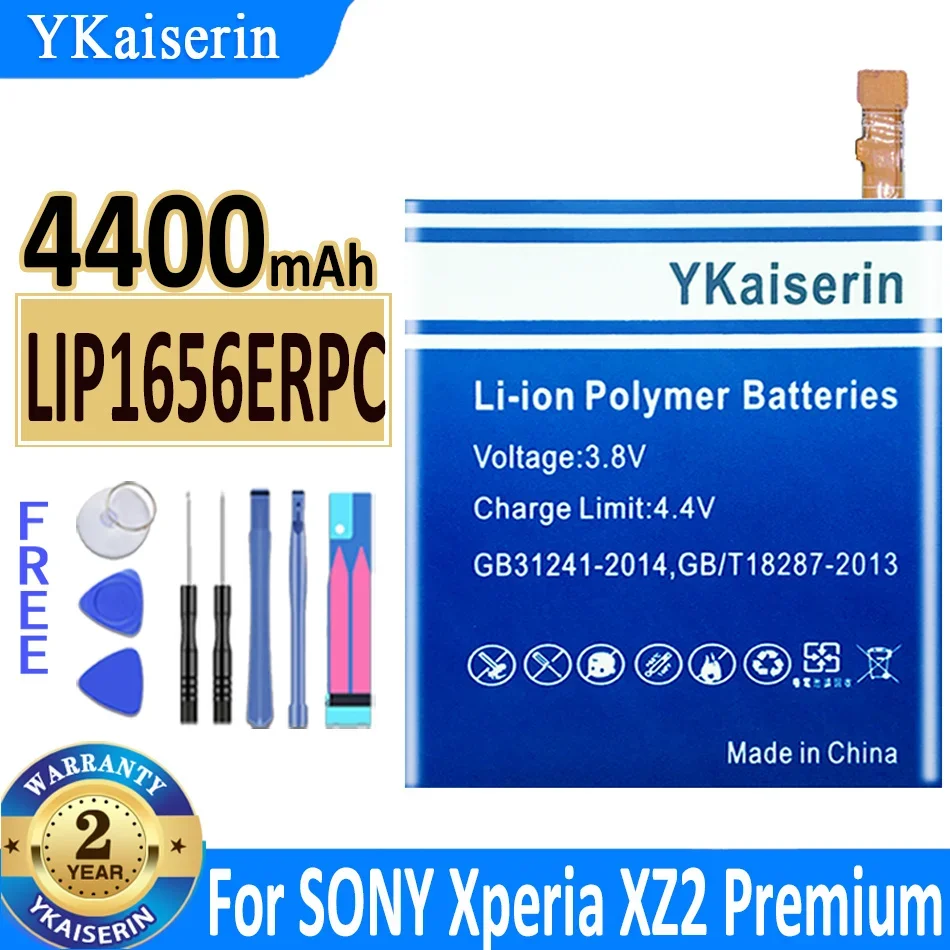 YKaiserin Replacement Phone Battery For SONY Xperia XZ2 Premium LIP1656ERPC Rechargeable Battery Bateria 4400mAh
YKaiserin Replacement Phone Battery For SONY Xperia XZ2 Premium LIP1656ERPC Rechargeable Battery Bateria 4400mAh